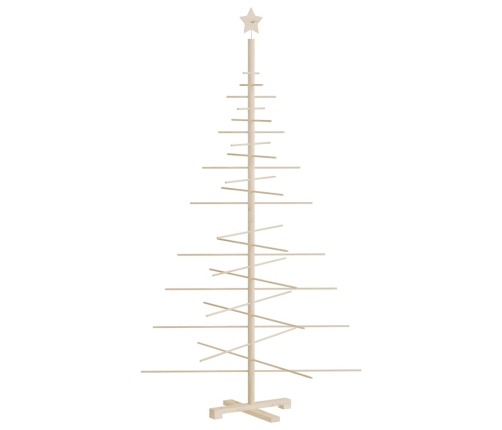 Árbol de Navidad de madera de adorno madera maciza pino 180 cm