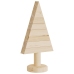 Árboles de Navidad de madera 2 uds madera maciza pino 30 cm