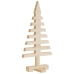 Árbol de Navidad de madera de adorno madera maciza pino 60 cm