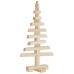 Árbol de Navidad de madera de adorno madera maciza pino 60 cm