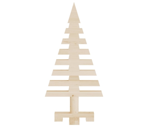 Árbol de Navidad de madera de adorno madera maciza pino 60 cm