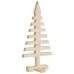 Árbol de Navidad de madera de adorno madera maciza pino 60 cm