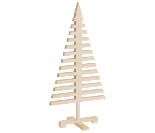 Árbol de Navidad de madera de adorno madera maciza pino 90 cm