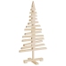 Árbol de Navidad de madera de adorno madera maciza pino 90 cm