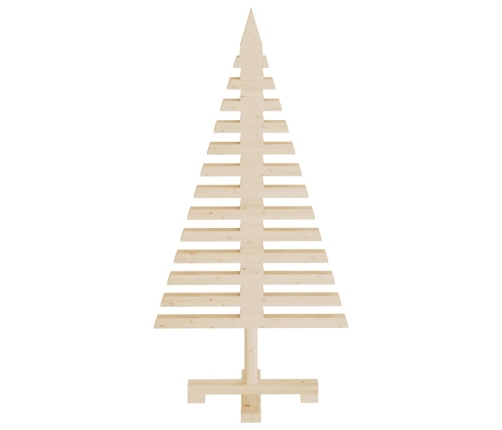 Árbol de Navidad de madera de adorno madera maciza pino 90 cm