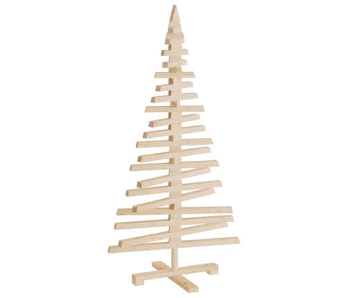 Árbol de Navidad de madera de adorno madera maciza pino 120 cm