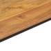 Mesa consola madera maciza de mango y hierro 110x40x76 cm