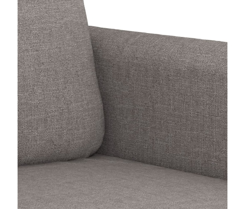 Sofá de 3 plazas de tela gris taupe 180 cm