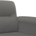 Sillón de tela microfibra gris oscuro 60 cm