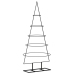 Árbol de Navidad para decoración metal negro 125 cm