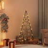 Árbol de Navidad para decoración metal negro 125 cm