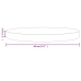 Tablero de mesa redondo madera maciza de pino Ø40x3 cm