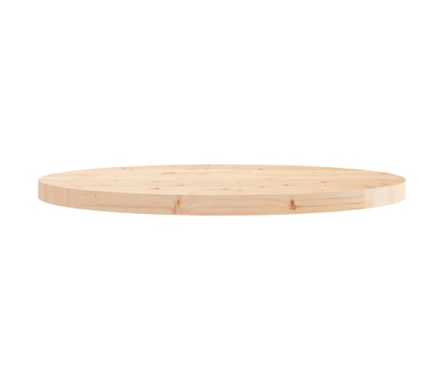 Tablero de mesa redondo madera maciza de pino Ø70x3 cm