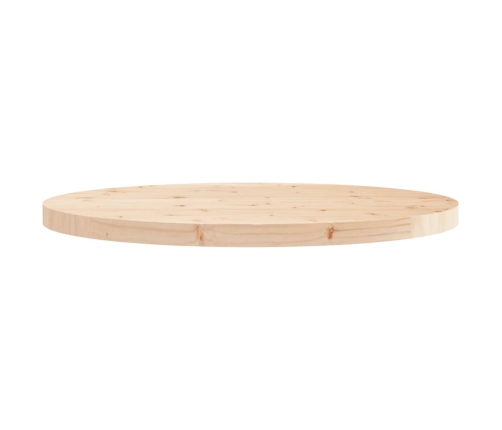 Tablero de mesa redondo madera maciza de pino Ø70x3 cm