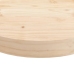 Tablero de mesa redondo madera maciza de pino Ø80x3 cm