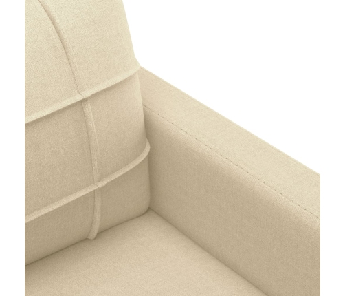 Sillón de tela color crema 60 cm