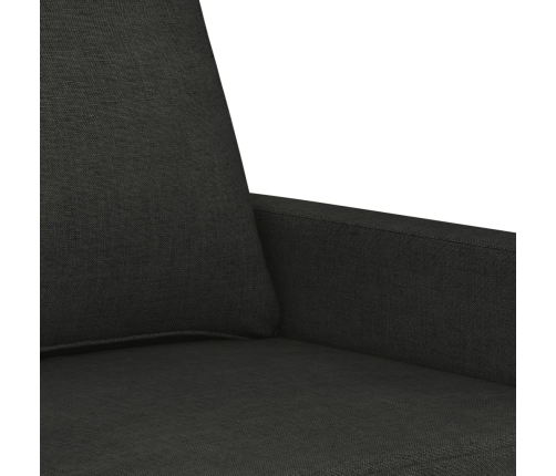 Sillón de tela negro 60 cm