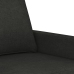 Sillón de tela negro 60 cm