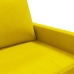 vidaXL Sillón de terciopelo amarillo 60 cm