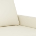 vidaXL Sillón de terciopelo color crema 60 cm