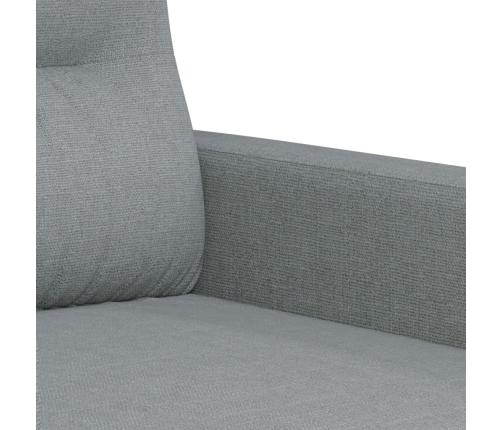 Sillón de tela gris claro 60 cm