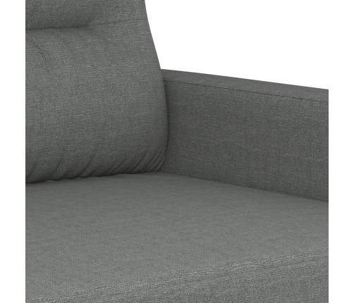 Sillón de tela gris oscuro 60 cm