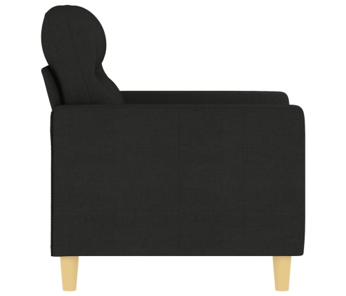 Sillón de tela negro 60 cm