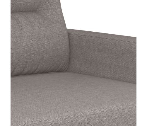 Sillón de tela gris taupé 60 cm