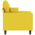 Sillón de tela amarillo claro 60 cm