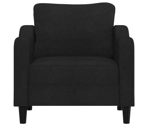 Sillón de tela negro 60 cm