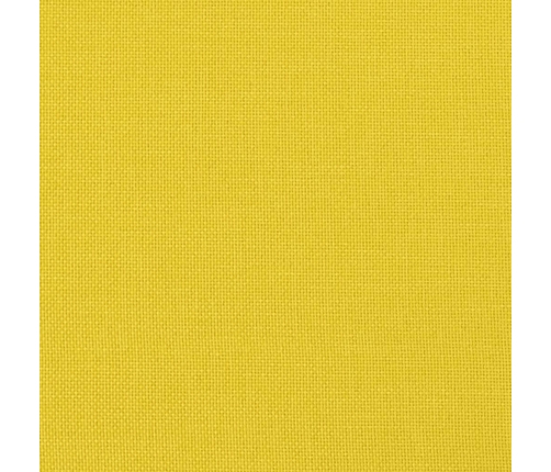 Sillón de tela amarillo claro 60 cm