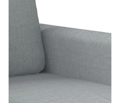 Sillón de tela gris claro 60 cm