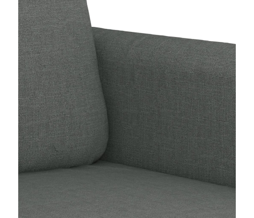 Sillón de tela gris oscuro 60 cm