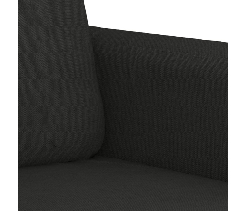 Sillón de tela negro 60 cm