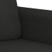 Sillón de tela negro 60 cm