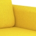 Sillón de tela amarillo claro 60 cm