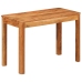 Mesa de comedor madera maciza de acacia 110x55x76 cm