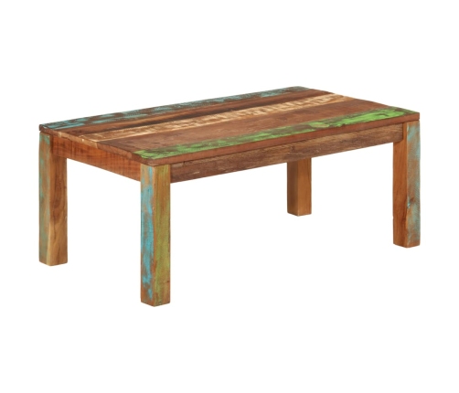 Mesa de centro Madera maciza recuperada 110x55x40 cm