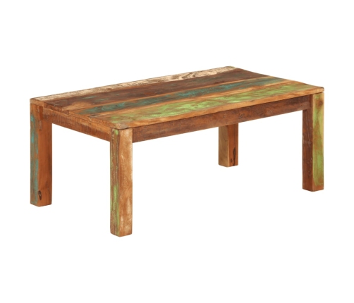 Mesa de centro Madera maciza recuperada 110x55x40 cm