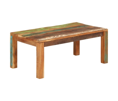 Mesa de centro Madera maciza recuperada 110x55x40 cm