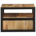 Mesita de noche de pared madera maciza de acacia 35x35x25 cm