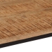 Mesa consola madera maciza de mango y hierro 80x30x74 cm