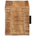 Mesita de noche de pared madera maciza de acacia 40x30x25 cm