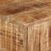 Mesita de noche de pared madera maciza de acacia 40x30x13,5 cm