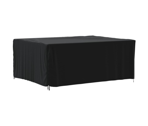 Cubierta para muebles de jardín Oxford 420D negro 200x165x80 cm