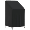 Cubierta para silla de jardín Oxford 420D negro 70x70x85/125 cm