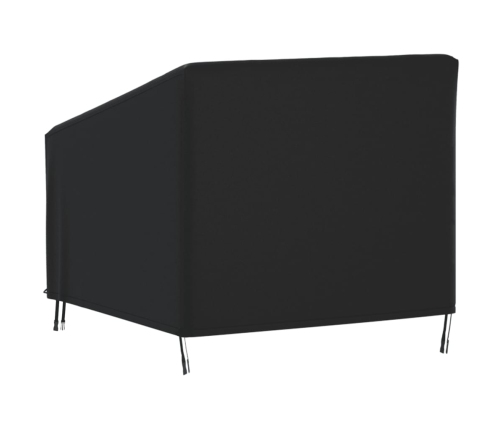 Cubierta para silla de jardín Oxford 420D negro 90x90x50/75 cm