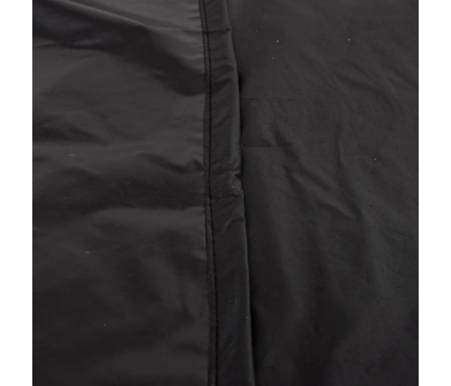 Cubierta para tumbona Oxford 420D negro 195x76x40/80 cm