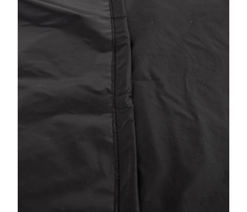 Cubierta para tumbona Oxford 420D negro 210x80x45/75 cm