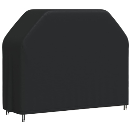 Cubierta para barbacoa Oxford 420D negro 162x61x122 cm